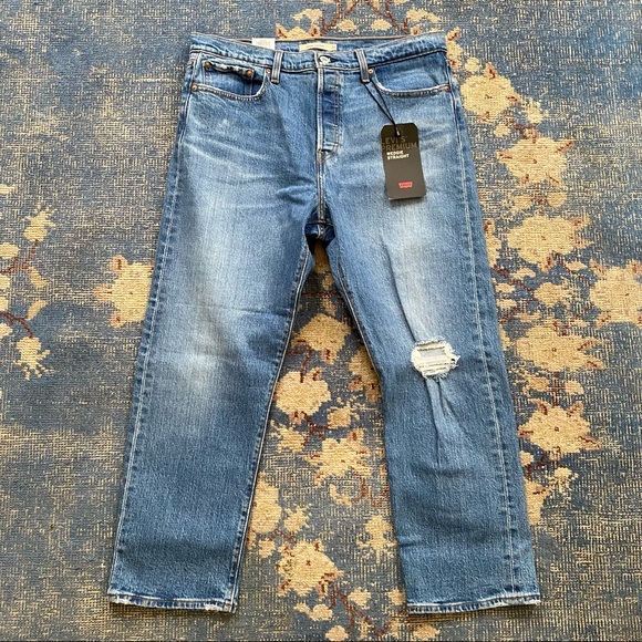 NWT Levi's Wedgie Straight in Jive Tone 32 - Picture 4 of 5